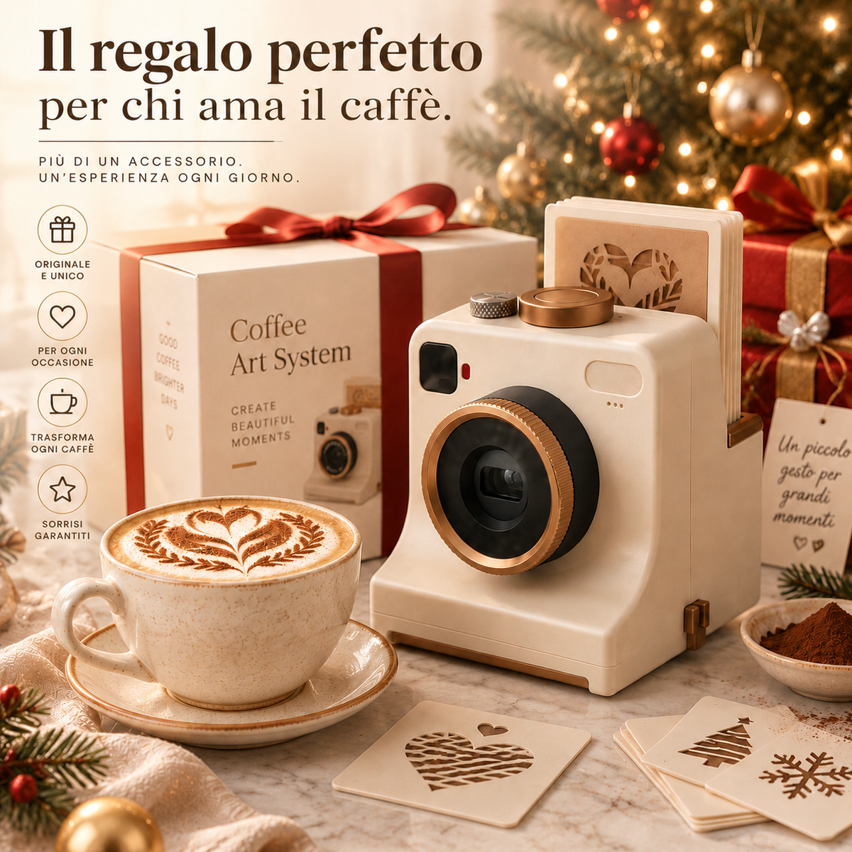 Norivy™ Schiumì d’Autore – La latte art da bar in un clic ☕