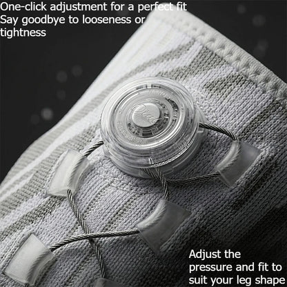 Adjustable Knee Brace – Dial-In Knob System for Your Perfect Fit