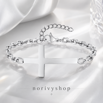 Cross Bracelet – Premium 316L Stainless Steel
