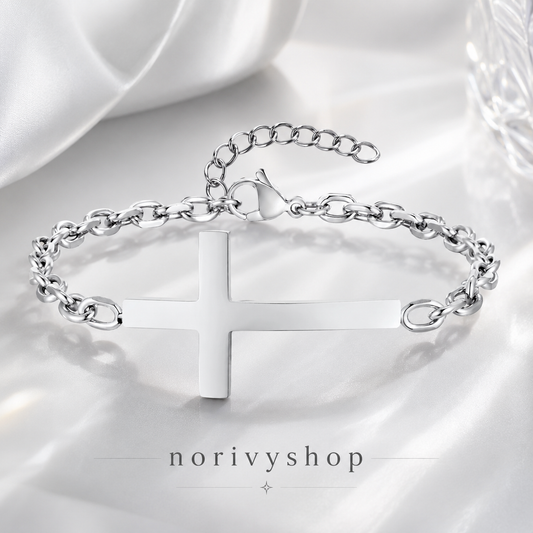 Cross Bracelet – Premium 316L Stainless Steel