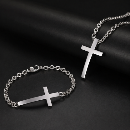 Cross Chain – Premium 316L Stainless Steel