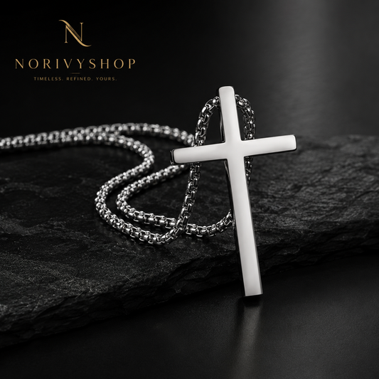 Cross Chain – Premium 316L Stainless Steel