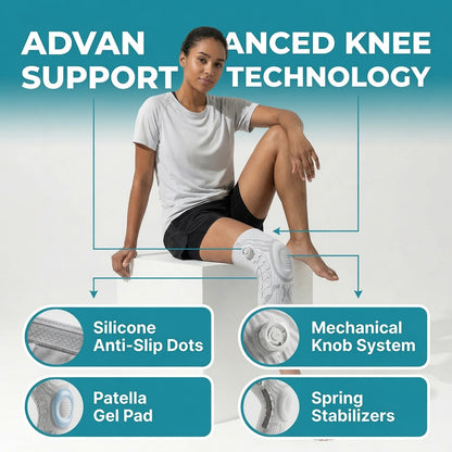 Adjustable Knee Brace – Dial-In Knob System for Your Perfect Fit