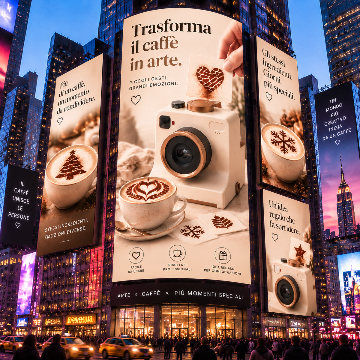 Norivy™ Schiumì d’Autore – La latte art da bar in un clic ☕