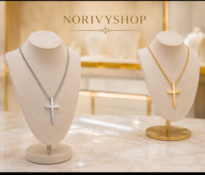 Cross Chain – Premium 316L Stainless Steel