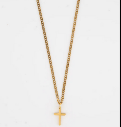 Cross Chain – Premium 316L Stainless Steel