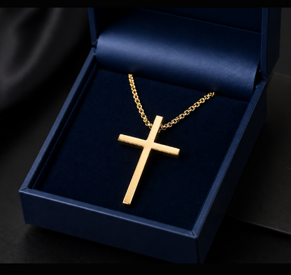Cross Chain – Premium 316L Stainless Steel