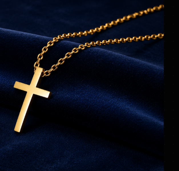 Cross Chain – Premium 316L Stainless Steel